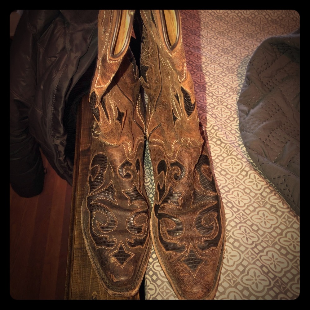JB Dillon Snip toe Cowgirl boots